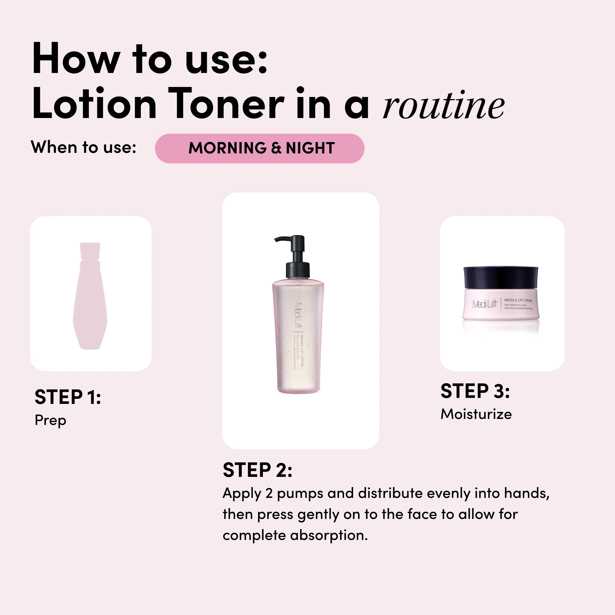 Needle Lift Lotion Toner Mini - Image 3