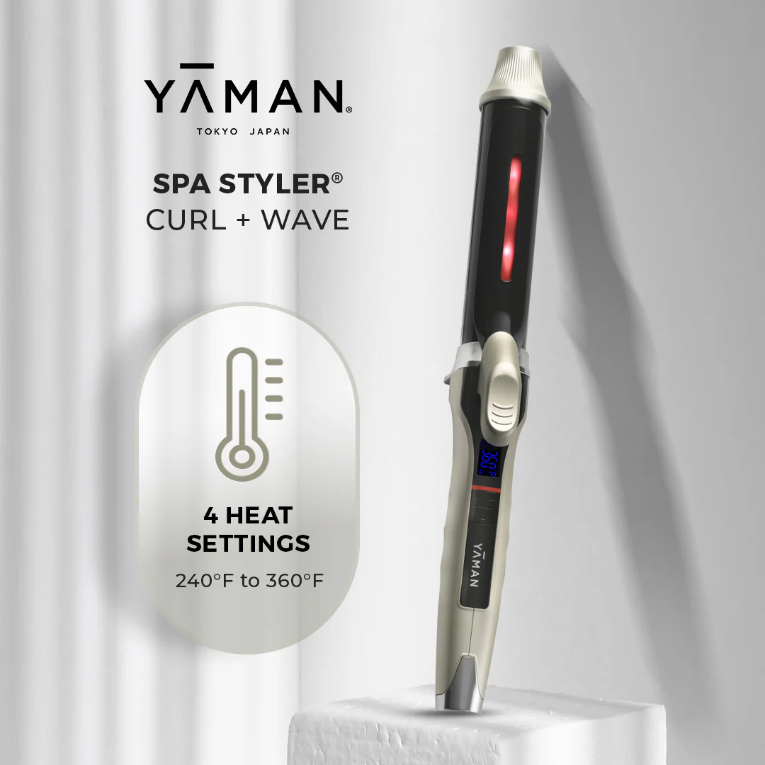 YA-MAN SPA STYLER® <br> Curl + Wave 1.25" (32mm) - Image 8
